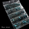 Kristallkivid Hotfix Blue zircon ,Mix 1200tk eraldi