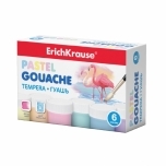 Guaššvärvid PASTEL  6 värvi 20ml ErichKrause