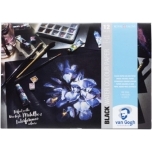 Akvarelliplokk Van Gogh A4 Must paber A4  360gr  12lehte