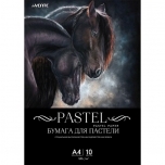 Pastellpaber de Vente A4 120gr 10lehte Must(Hobused)