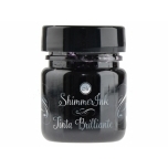 Kalligraafia tint Manuscript ShimmerInk 25ml black ice