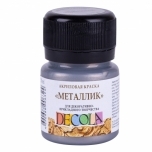 Akrüülvärv Metallik Tume hõbe 20ml Decola