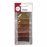 Glitter Rayher 6tk 2g assortii kuld vask