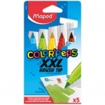 Viltpliiats ColorPeps XXL Brush 5tk