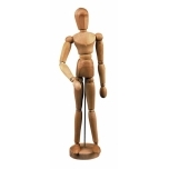 Puidust mannekeen LB 12cm