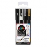 Markerid POSCA PC-3M Mono universaal 4tk