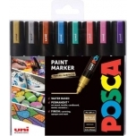 Markerid POSCA PC-5M Metallik universaal 8 tk