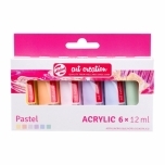 Akrüülvärvide komplekt Pastel Art Creation 6tk 12ml Talens