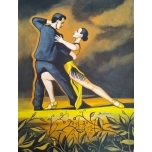 Tango.42*30 Jaan Männik akrüülmaal