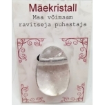 Mäekristall auguga kivi