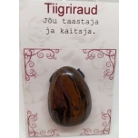 Tiigriraud auguga kivi.