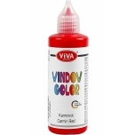 Teisaldatav klaasivärv Carmin red 90ml Viva Decor