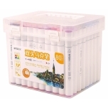 Alkoholi baasil markerid MG 2 otsa 80tk plastkarp