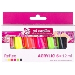 Akrüülikomplekt Talens Art Creation REFLEX Neoon 6tk 12 ml