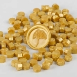 Templivaha Amber Kuldne 100tk 8mm 35gr