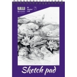 Sketch pad A4 120gr 40l spiraalköide