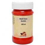 Matt akrüül  Scarlet punane 100ml Daily Art  DA12144390