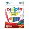 Viltpliiatsid CARIOCA MAGIC värvimuutvad 10 pliiatsit karbis