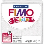 Fimo Kids 052 Glitter white 42gr