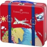 Viltpliiatsid Faber-Castell 40-värvi reisikohver +1 pass 16 pilti
