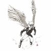 Pintselpliiats Faber-Castell Pitt 4tk Must komiksi komplekt 
