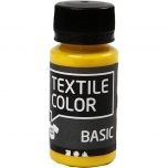 Tekstiil värv Primary Yellow 50ml Basic Solid