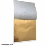 Kullatislehed väiksed Champagne Kuld 9*9cm 100tk pakis