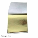 Kullatislehed Champagne Silver 14*14cm 100tk pakis