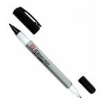Marker Identi-Pen must Sakura, 2-otsaga 0,4mm ja 1,0mm