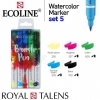 Royal Talens kompl 5tk  Ecoline Brush Pen 