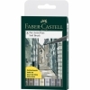 Pintsel-pliiats Faber-Castell PITT artist pen SB värv 8tk pk