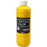 Tekstiilivärv Kollane primary 500ml Basic Solid