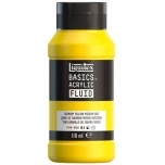 Akrüülvärv Basics Fluid 118ml 830 cadmium yellow medium hue