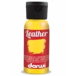 Värv nahale Darwi Leather Tumekollane 50ml