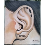 Absoluutne kuulmine.Akrüülmaal lõuend alusraamil. 25*20cm