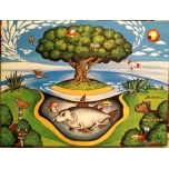 Natura.Akrüülmaal lõuend raamil 40*30cm