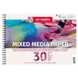 Paber Mixed media A4 250gr 30 lehte Talens