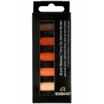 Rembrandti pehmed pastellid 5tk Burnt Sienna