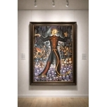 Orchestra.Lõuend.Jaan Männik.Akrüül lõuendil 80×100 cm (Kakemoto)ilma raamita