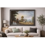 Suur õlimaal Jaht.Lõuend alusraamil.116*93cm