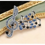 Pross viiulivõti ja noodid