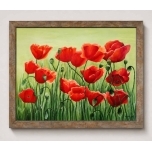 Moonid akrüülmaal lõuend papil 50*80cm