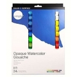 Guaššvärvide komplekt Daler Rowney Simply Artist 24*12 ml 