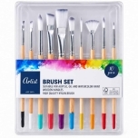 Pintslikomplekt 10tk Artist