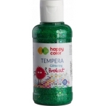 Glitter temperavärv Roheline 118ml Happy Color