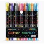 Glitter markerid 12tk 24 eri tooni